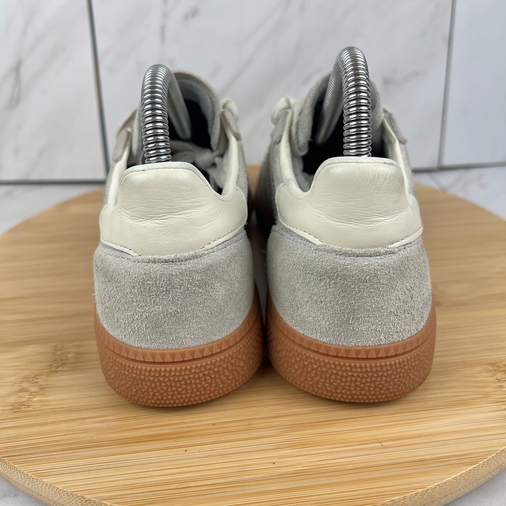 Adidas Handball Spezial Womens Size 6 Wonder Silver Off Suede White Shoes IF6491 - Picture 2 of 12